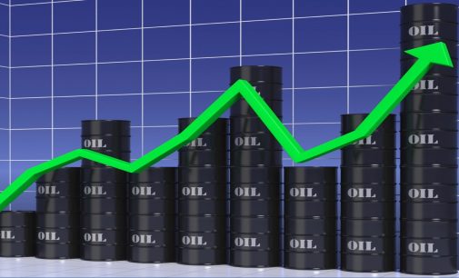 Brent crude oil shows an increase at the trading session on Tuesday