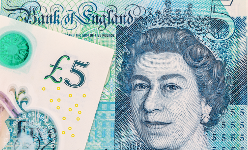A pound is at its minimum for the first time in the last year and a half