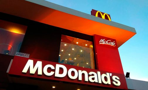 McDonald’s reports on a monthly reduction of sales